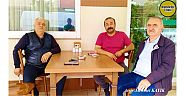 Fatih Toptal, Başkan Çetin Zerenoğlu ve Abdulkadir Özkan