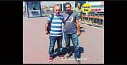 Habertürk TV- Gazetesi Muhabirlerinden Ulusal Gazeteci Mustafa Şekeroğlu ve Arkadaşı Mahmut Bilen