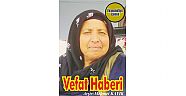 VEFAT HABERİ