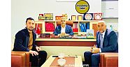 Viranşehir’de En Uzun Süre Olarak Ak Parti İlçe Başkanlığı Yapmış, Eski Başkan Ali Tekin, Yusuf Tekin ve İlim Yayma Cemiyeti Viranşehir Şube Başkanı İbrahim Çapa