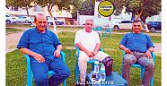 Viranşehir’de Yıllarca Öğretmenlik Yapmış, Emekli Öğretmen Şeyhmus Kaplan, Emekli Öğretmen Mehmet Fahri Kaya ve Nusret Taş