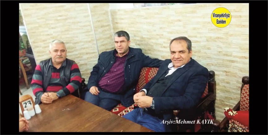 Uzun Yıllardan Beridir İzmit(Kocaeli)’te Yaşayan Körfez Viranşehirliler Derneği Başkanı Çetin Zerenoğlu, Mehmet Salmaş ve İsmail Yaşar