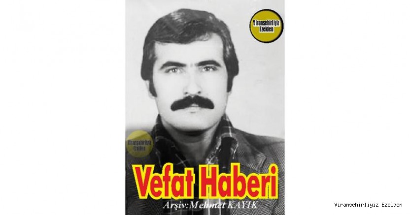 VEFAT HABERİ