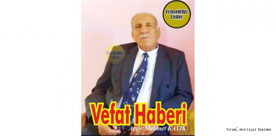 VEFAT HABERİ