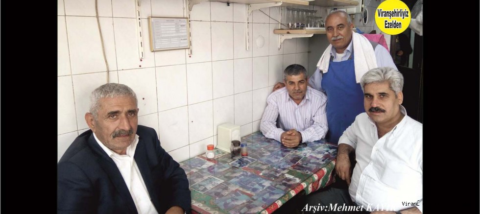 Viranşehir’de Lokanta Sektöründe Yıllarca Esnaflık Yapmış, Usta Kebapçı Mustafa Pirinç, Fayık Aslandağ, Mehmet aslandağ ve Arkadaşı