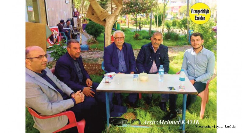 Viranşehir’de Yıllarca Öğretmenlik yapmış, Sevilen İnsan Öğretmen Mehmet Ali Hançer, Sıraç Kırıcı, Ali Bahçeli, Mahmut Çoban 