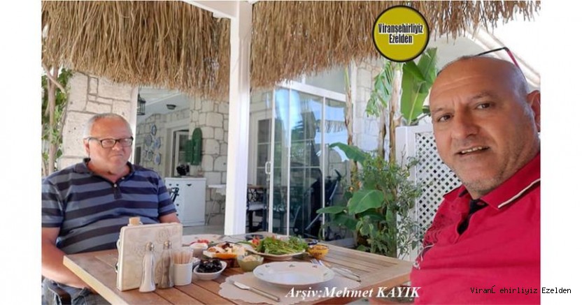 Emekli Nüfus Müdürü Mahmut Nedim Can ve Viranşehir Lisesi Eski Öğretmenlerinden Şaban Sezginer(Şaban Hoca)