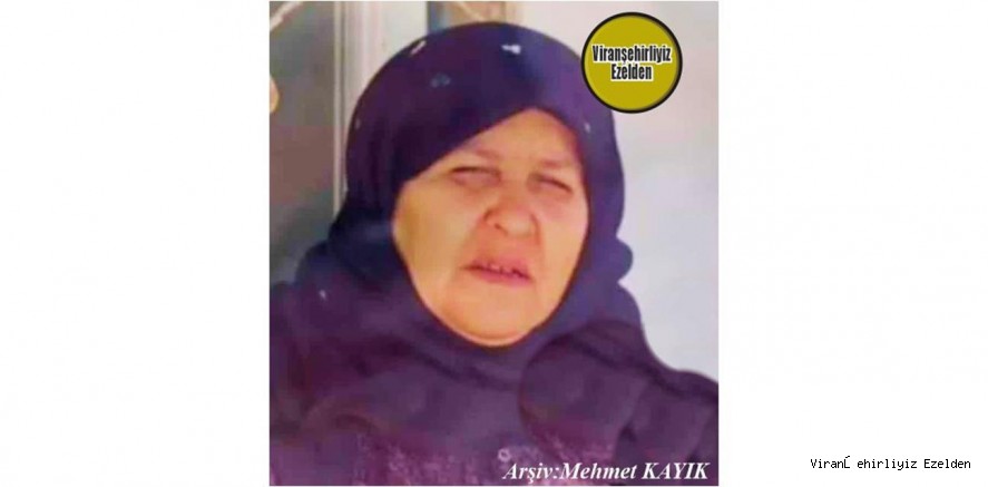 Hemşehrimiz 25 Ekim 2025 Günü Vefat Etmiş, Değerli Annelerimizden Olan, Merhume Suphiye Kara