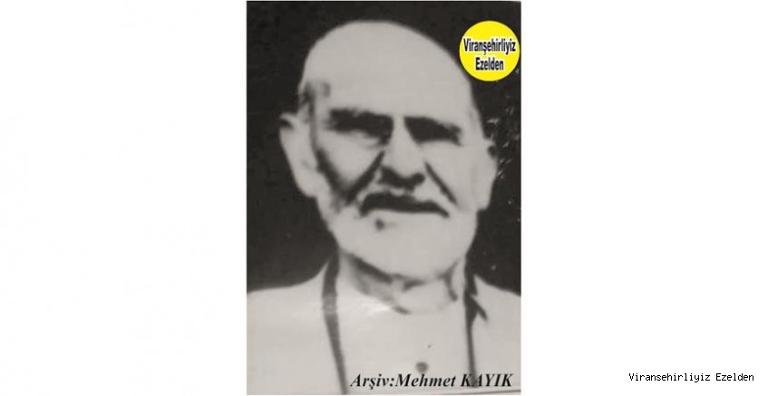 Hemşehrimiz Viranşehir’de Sevilen ve Sayılan Değerlerimizden olan Değerli İnsan Merhum Hacı Seydi Akbaş