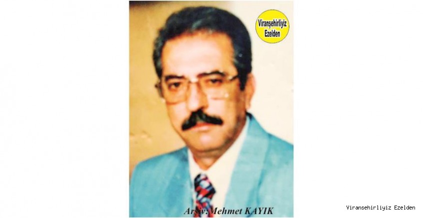 Hemşehrimiz Viranşehir’de Yıllarca Esnaflık yapmış, Sevilen İnsan Merhum İsmet Akyürek