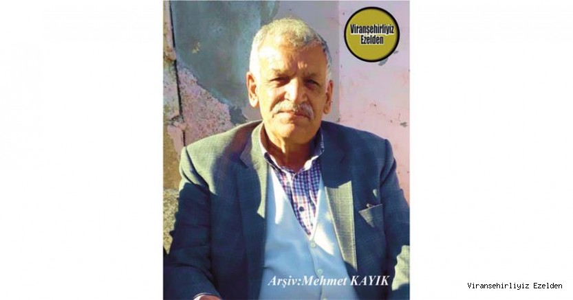 Hemşehrimiz Viranşehir’de Yıllarca Kanaat Önderliği yapmış, Açık Sözlü Sevilen, Sayılan İnsan Nezir Öztop