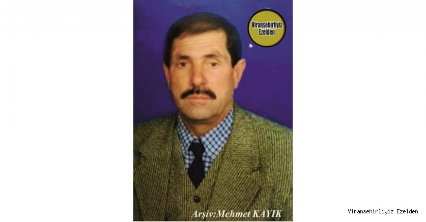 Ölüm Yıldönümü olan, 27 Kasım 2005 Yılında Vefat etmiş, Şanlıurfa – Viranşehir Minibüs Kooperatifi Eski Başkanı Sevilen İnsan Merhum Hacı Cevher Vefa