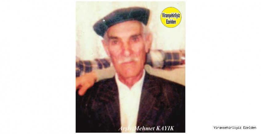 Ölüm Yıldönümünde Viranşehir’de Yıllarca Çiftçilik yapmış, Sevilen İyi İnsan Merhum Hacı Mehmet Çetin