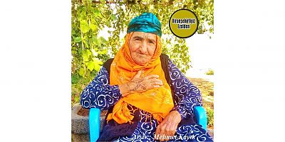 18 Haziran 2024 Günü Vefat Etmiş, Değerli Annelerimizden Olan, Merhume Hacı Zübeyde Gökçe (Zıboya Mellê)
