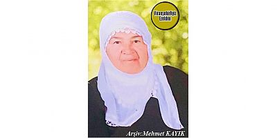 Bugün Ölüm Yıldönümü olan, 12 Ocak 2020 Günü Vefat etmiş Viranşehir’de Sevilen Değerli Annelerimizden olan, Merhume Sultanî Ayyıldız