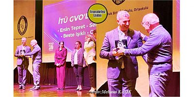 Ersin Tepret, İstanbul Teknik Üniversitesi Geliştirme Vakfı Müdür Yardımcısı Olarak Görev Yaptığı 15. Yıl Başarı Plaketini aldı