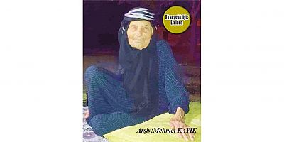 Hemşehrimiz 10 Temmuz 2024 Günü Vefat Etmiş, Değerli Annelerimizden Olan, Merhume İde Yüzücü