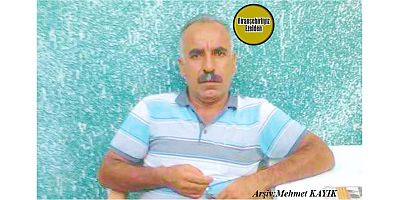 Hemşehrimiz 11 Kasım 2025 Günü Vefat Etmiş, Viranşehir’de Kasaplık Sektöründe Esnaflık Görev Yapmış, Merhum Murat Şavlı