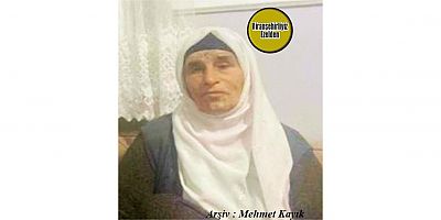 Hemşehrimiz 15 Haziran 2026 Günü Vefat Etmiş, Değerli Annelerimizden Olan, Merhume Adul Yaşar