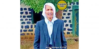 Hemşehrimiz 16 Mart 2026 Günü Vefat Etmiş, Merhum Halil Can