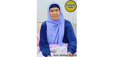 Hemşehrimiz 17 Ekim 2025 Günü Vefat Etmiş, Değerli Annelerimizden Olan, Merhume Hacer Talay