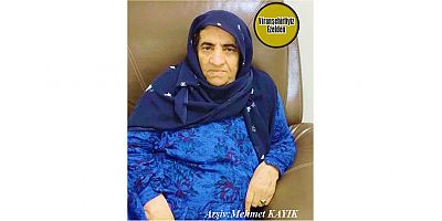 Hemşehrimiz 17 Ekim 2025 Günü Vefat Etmiş, Değerli Annelerimizden Olan, Merhume Hacı Zemmo Güldaş