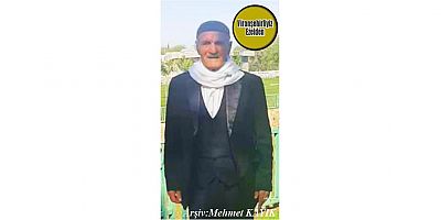 Hemşehrimiz 21 Kasım 2025 Günü Vefat Etmiş, Merhum Ramazan Çelik