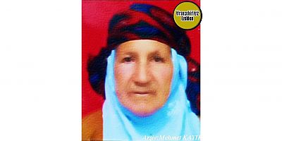 Hemşehrimiz 22 Şubat 2024 Günü Vefat Etmiş, Değerli Annelerimizden Olan, Merhume Zerga Özkan