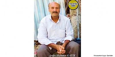 Hemşehrimiz 23 Aralık 2023 Günü Vefat Etmiş, Merhum Mehmet Şerif Mutlu