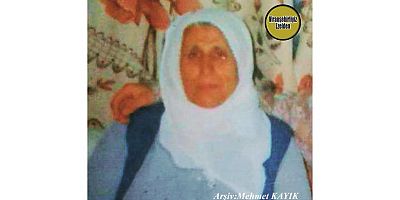 Hemşehrimiz 24 Ocak 2021 Günü Vefat Etmiş, Değerli Annelerimizden olan, Merhume Remziye Gülseroğlu