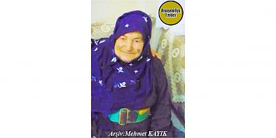 Hemşehrimiz 27 Şubat 2026 Günü Vefat Etmiş, Değerli Annelerimizden Olan, Merhume Amşe Şimşek