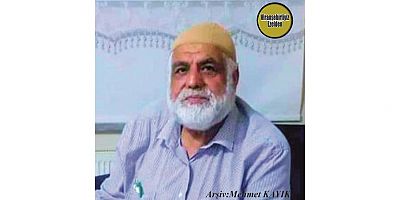 Hemşehrimiz 30 Aralık 2020 Günü İstanbul’da Vefat Etmiş, Merhum Mustafa Çelik