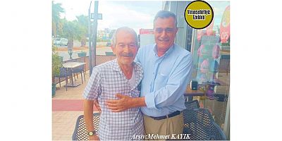 Hemşehrimiz Uzun zamandan Beridir Kıbrıs’ta Yaşayan Adnan Gök ve Misafiri Usta Şoför Ali Kınalı