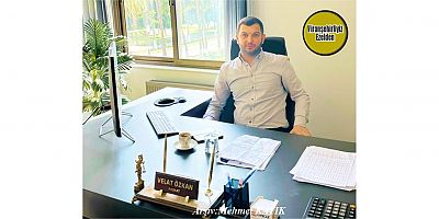 Mersin Barosuna Bağlı Olarak Avukatlık  yapan, Avukat Velat Özkan