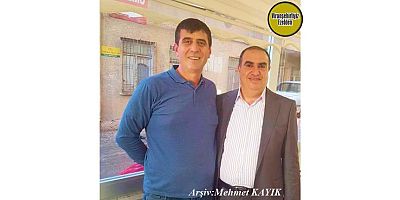 Mersin Yenişehir İlçe Sağlık Müdürü Olarak Görev Yapan, Sevilen İnsan Dr. Mustafa Vurgun ve Arkadaşı Mehmet Bayraktar