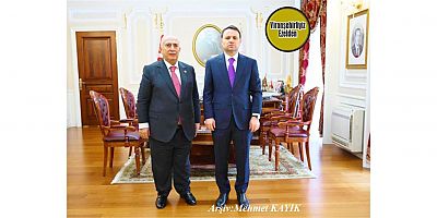 Şanlıurfa Eski Milletvekili Mehmet Akyürek, Adalet Bakanı Akın Gürlek’i Makamında Ziyaret Etti.