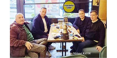Ulusal Gazetecilerimizden olan Gazeteci Mustafa Şekeroğlu,  Bayram Demirel, Hüseyin Bilici ve Arkadaşı