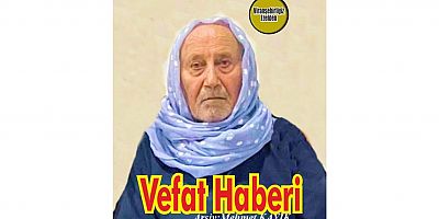 VEFAT HABERİ