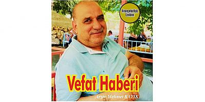 VEFAT HABERİ