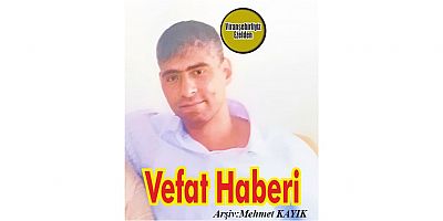 VEFAT HABERİ