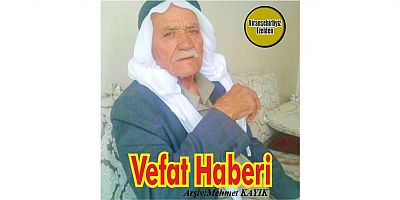 VEFAT HABERİ