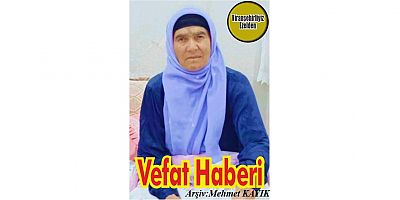 VEFAT HABERİ