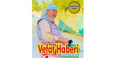 VEFAT HABERİ