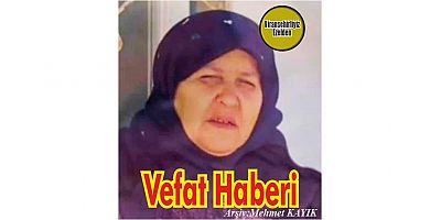 VEFAT HABERİ