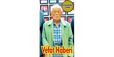 VEFAT HABERİ