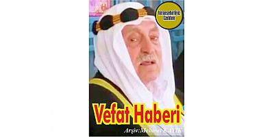 VEFAT HABERİ