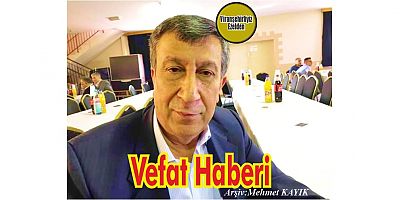 VEFAT HABERİ