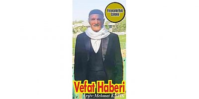 VEFAT HABERİ