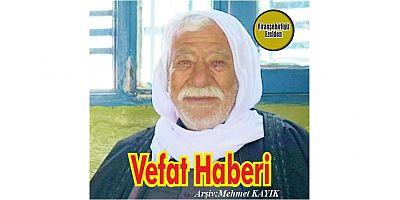 VEFAT HABERİ