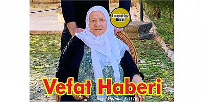 VEFAT HABERİ